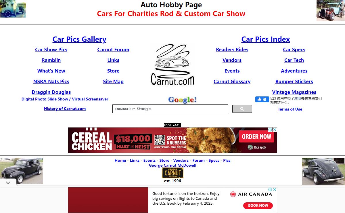 Auto Hobby Page - 22 Years Online - 335,000+ Car Pics - Specs - Events - Forum - HotRods - Classics