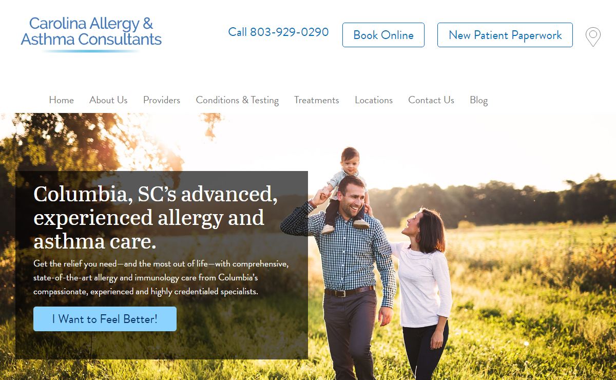 Carolina Allergy and Asthma Consultants, South Carolina