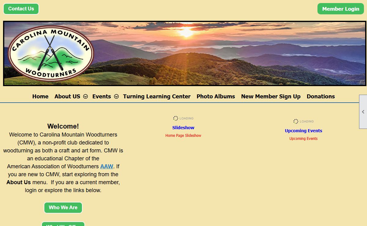 Home - Carolina Mountain Woodturners