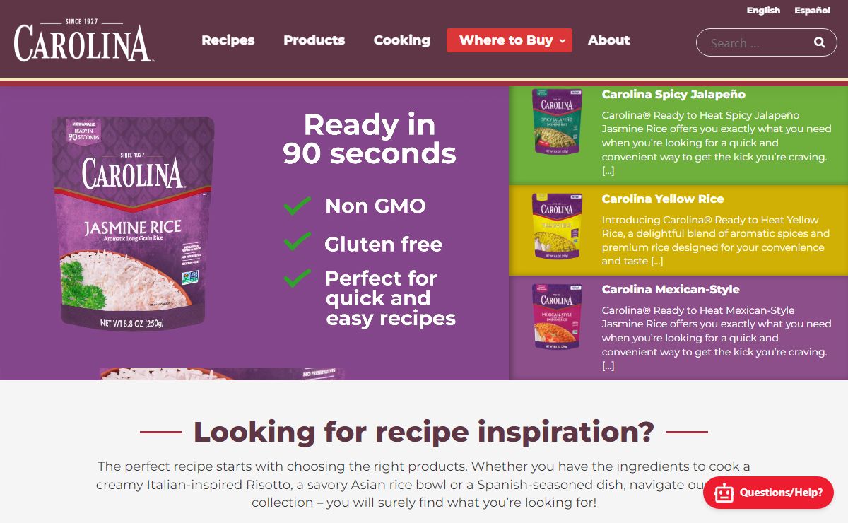 Explore Quality Rice Products and Recipes | Carolina® Rice
