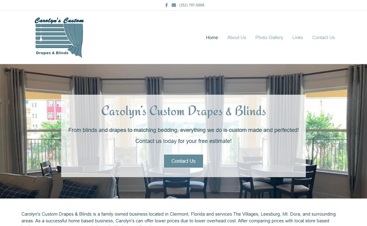 Carolyn’s Custom Drapes & Blinds - Carolyn’s Custom Drapes & Blinds