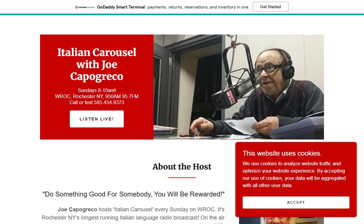 Italian Carousel with Joe Capogreco