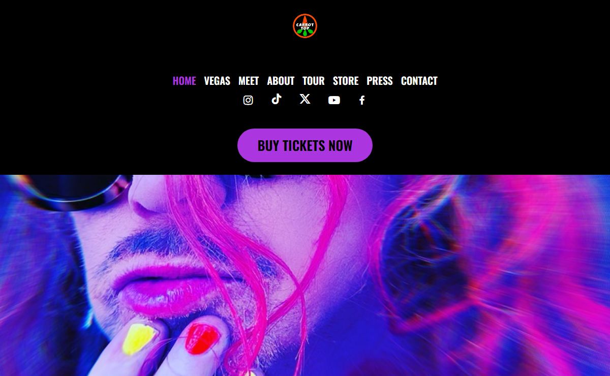Las Vegas Comedy Show | Carrot Top, Las Vegas