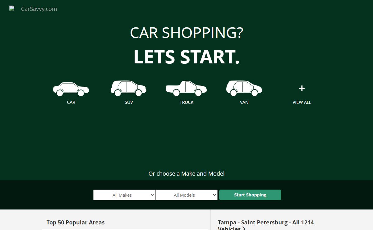 Used Cars For Sale, Used Car Classifieds, New Cars | CarSavvy.com