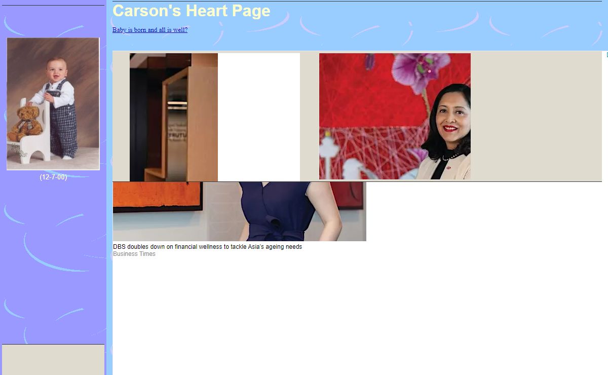 Carsons Heart Page