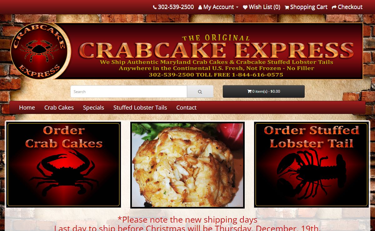 Buy Maryland Crab Cakes Online | Shipping Crab Cakes | Order Crabcakes Online - Fresh Not Frozen - Crab Cake Express