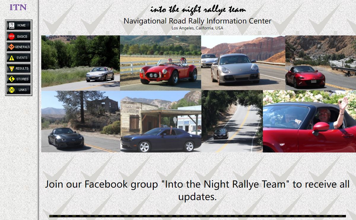 Welcome to ITN Rallye Club Home Page