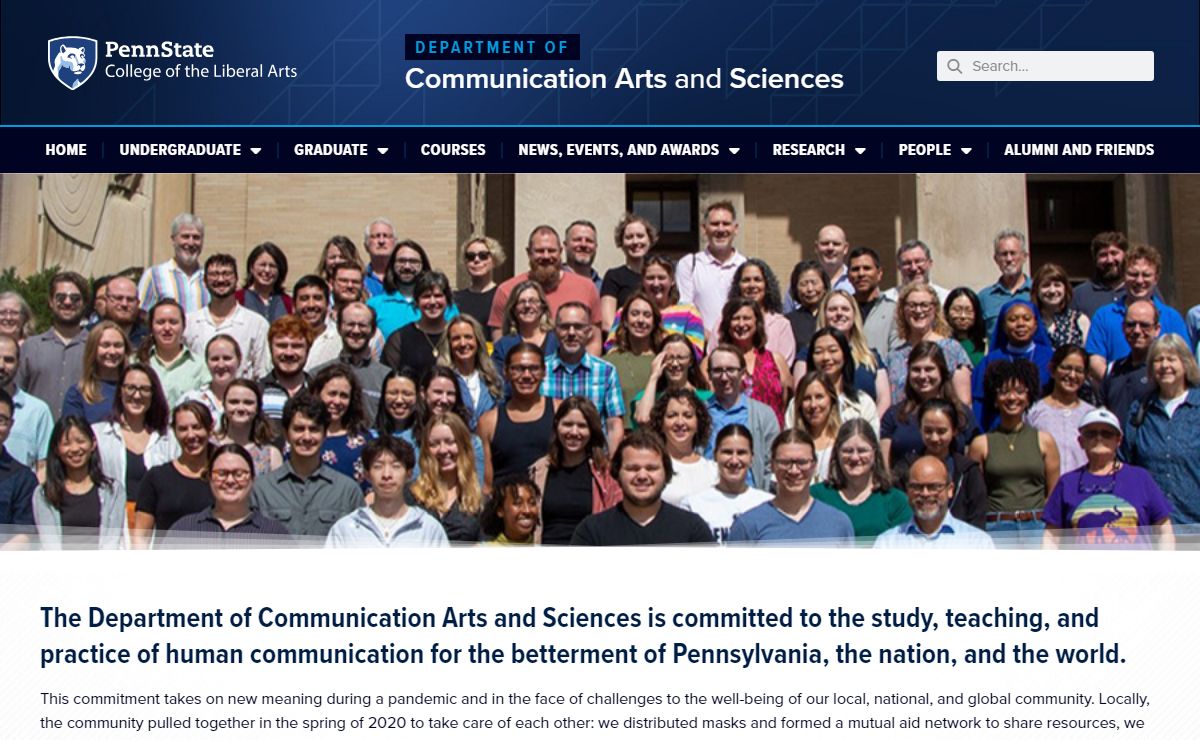Home - Department of Communication Arts and Sciences