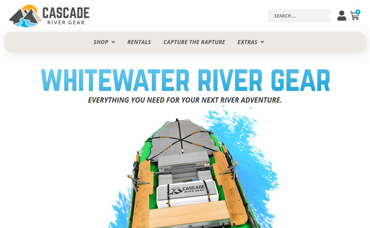 Cascade River Gear – Top quality rafts, kayaks, and river equipment