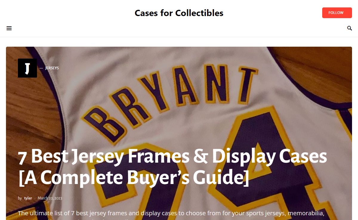 Cases for Collectibles - Keeping Your Memories Safe