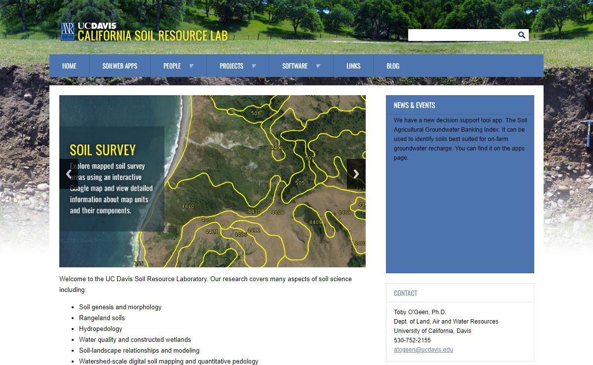 Home :: California Soil Resource Lab