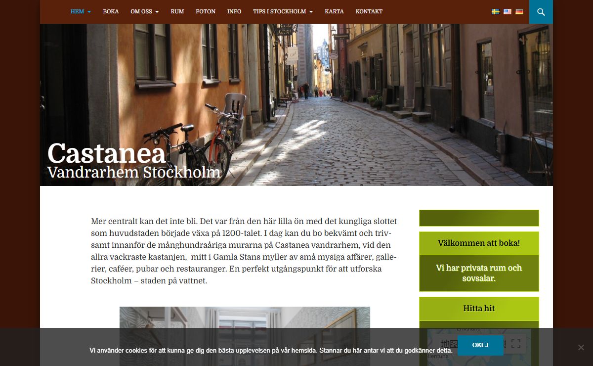Castanea vandrarhem - Gamla stan, Stockholm