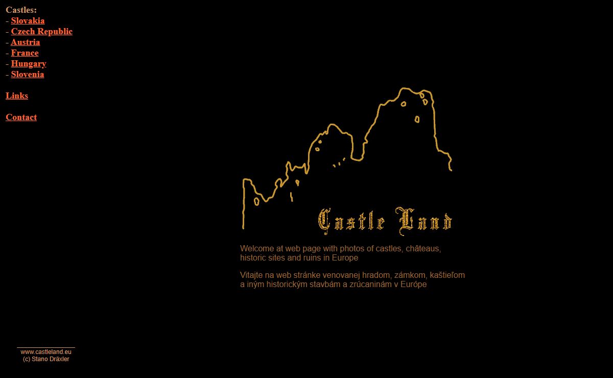 Castle Land - hrady a zámky Európy - Castles in Europe