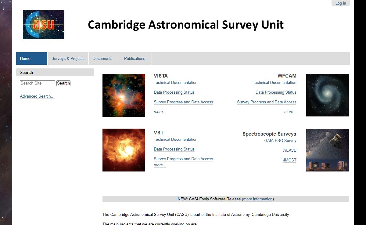 Cambridge Astronomy Survey Unit — Cambridge Astronomical Survey Unit