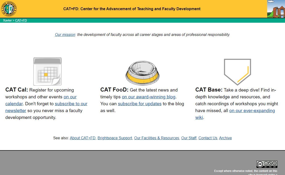 CAT+FD: Center for the Advancement of Teaching and Faculty Development