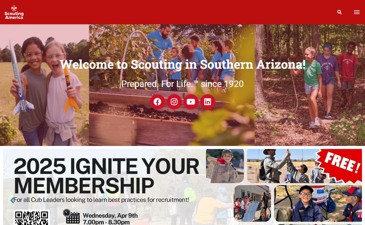 Catalina Council | Scouting America | Prepared. For Life.™