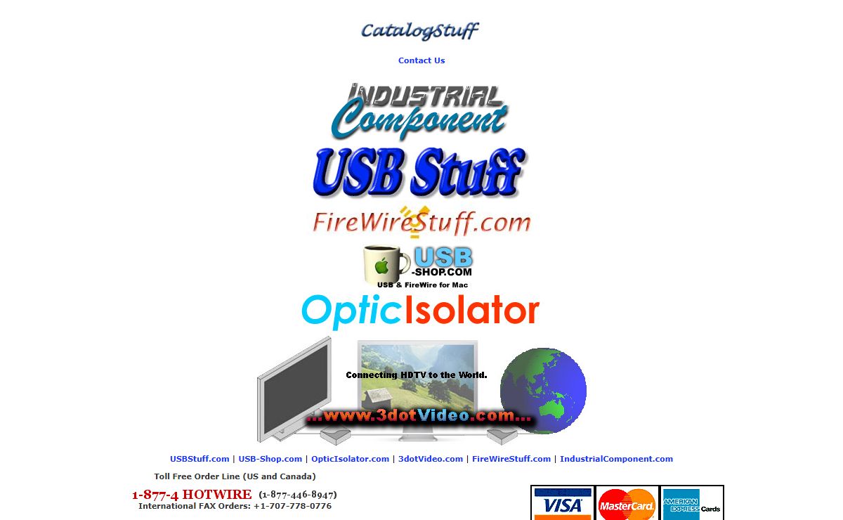 CatalogStuff Gateway Page
