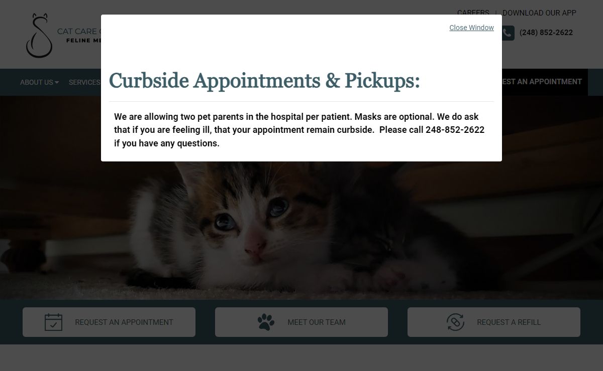 Cat Care of Rochester Hills | Rochester Hills veterinarians
