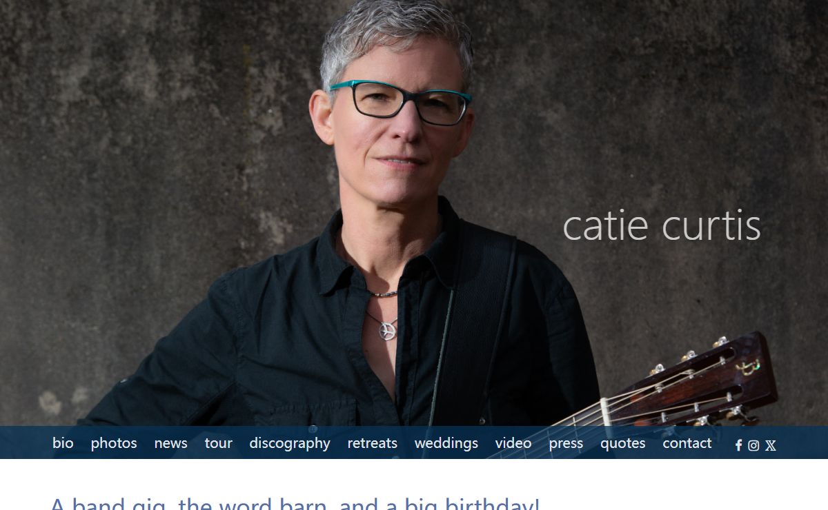 Catie Curtis : Official Site