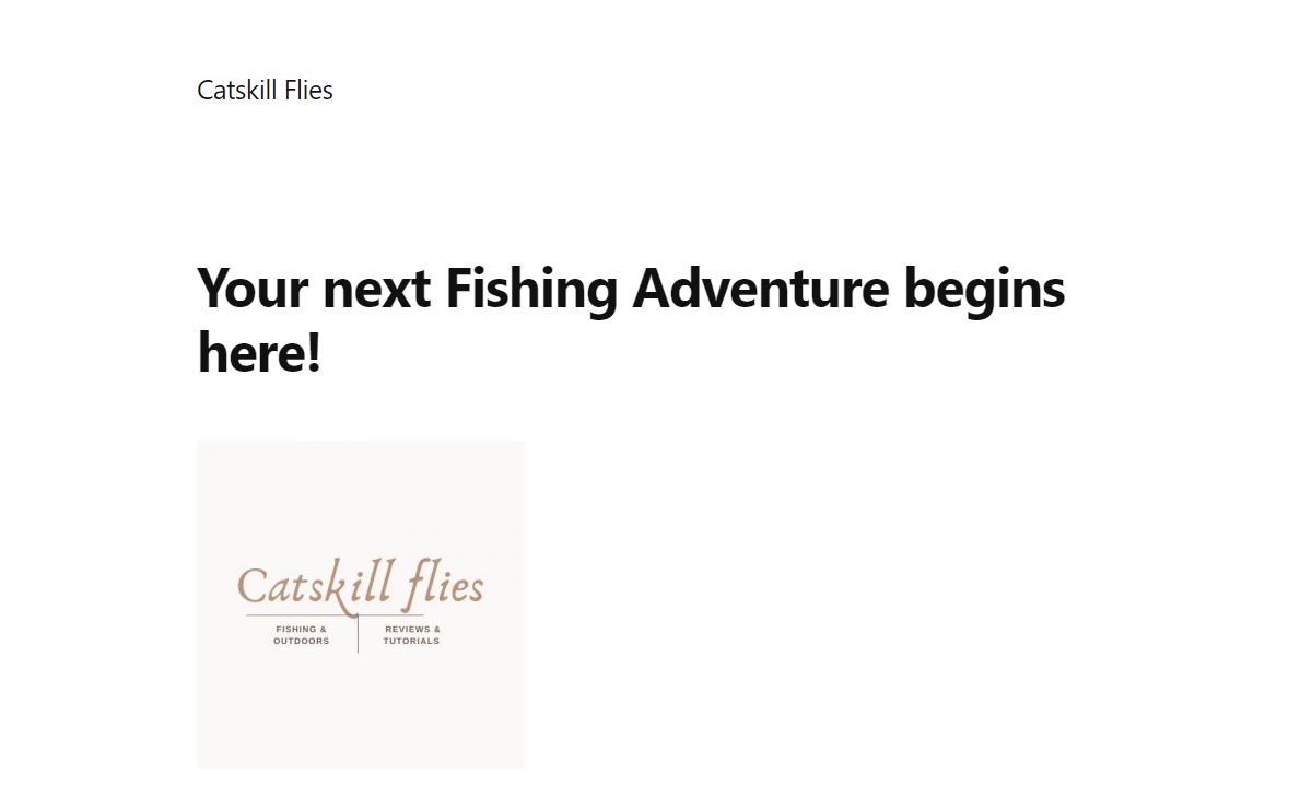 Catskill Flies