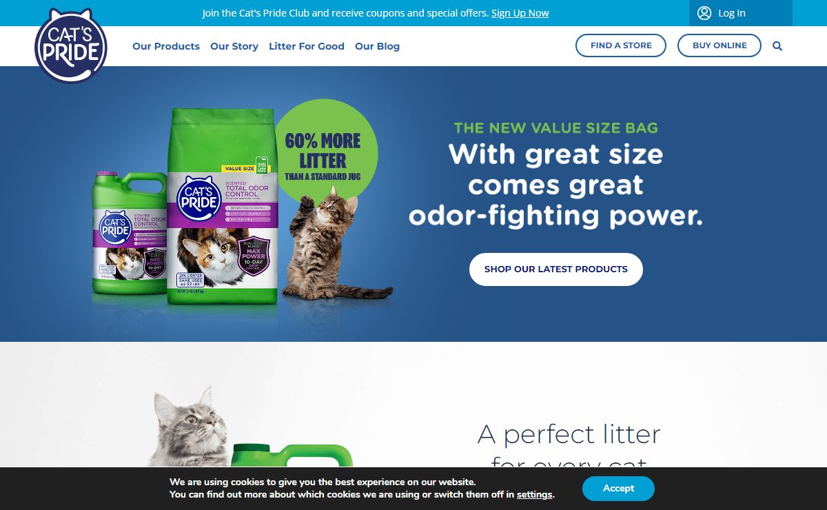 Cat Litter - Cat's Pride