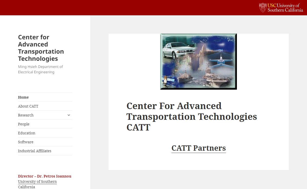Center for Advanced Transportation Technologies – Ming Hsieh Department of Electrical Engineering