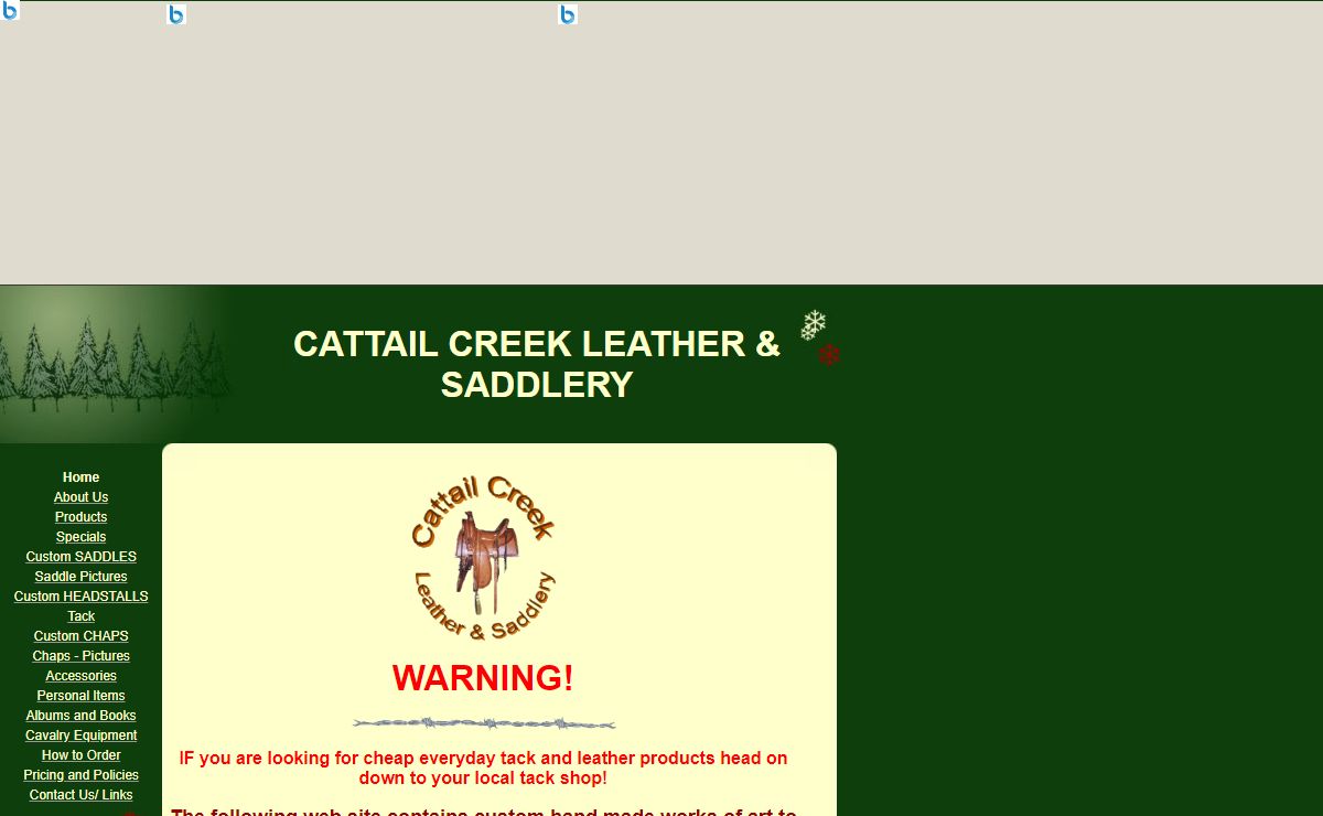 CATTAIL CREEK LEATHER & SADDLERY