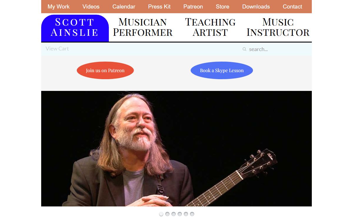 Blues Guitarist and Historian Scott Ainslie - Cattail Music