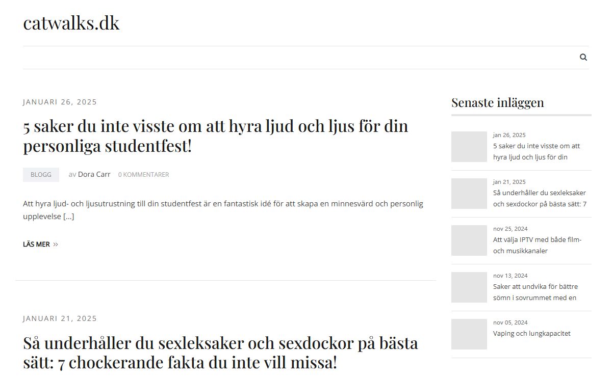 catwalks.dk -