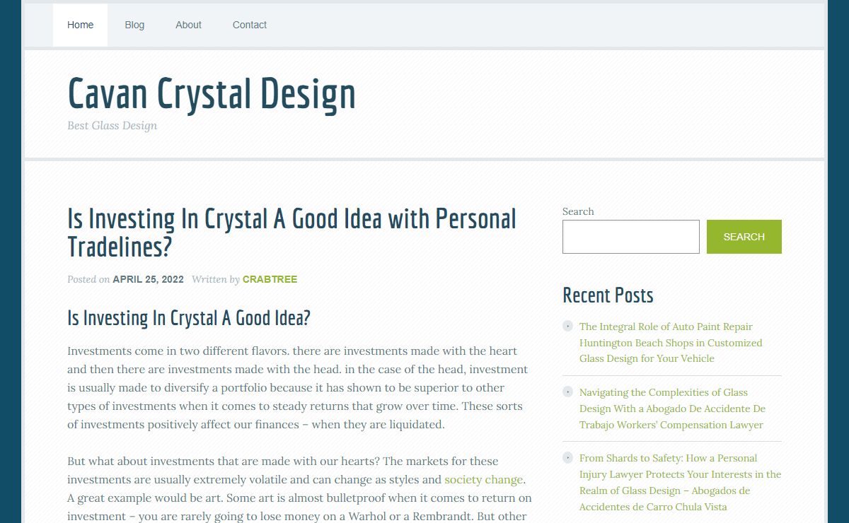 Cavan Crystal Design - Best Glass Design