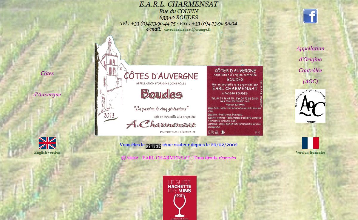 Domaine Charmensat : des vins de qualite au coeur de l Auvergne