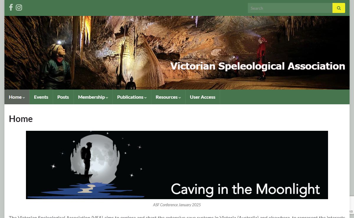 Home - Victorian Speleological Association