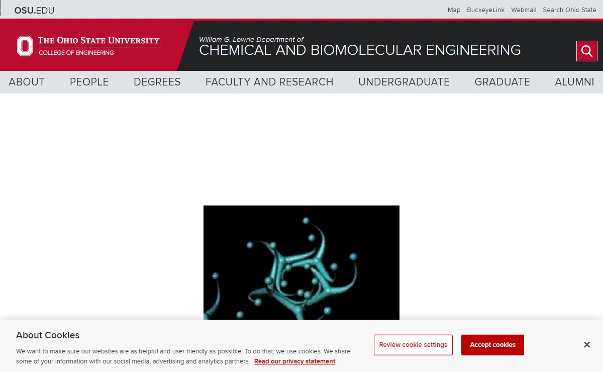 William G. Lowrie Department of Chemical and Biomolecular Engineering