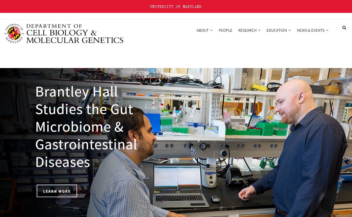 Home | UMD Department of Cell Biology & Molecular Genetics