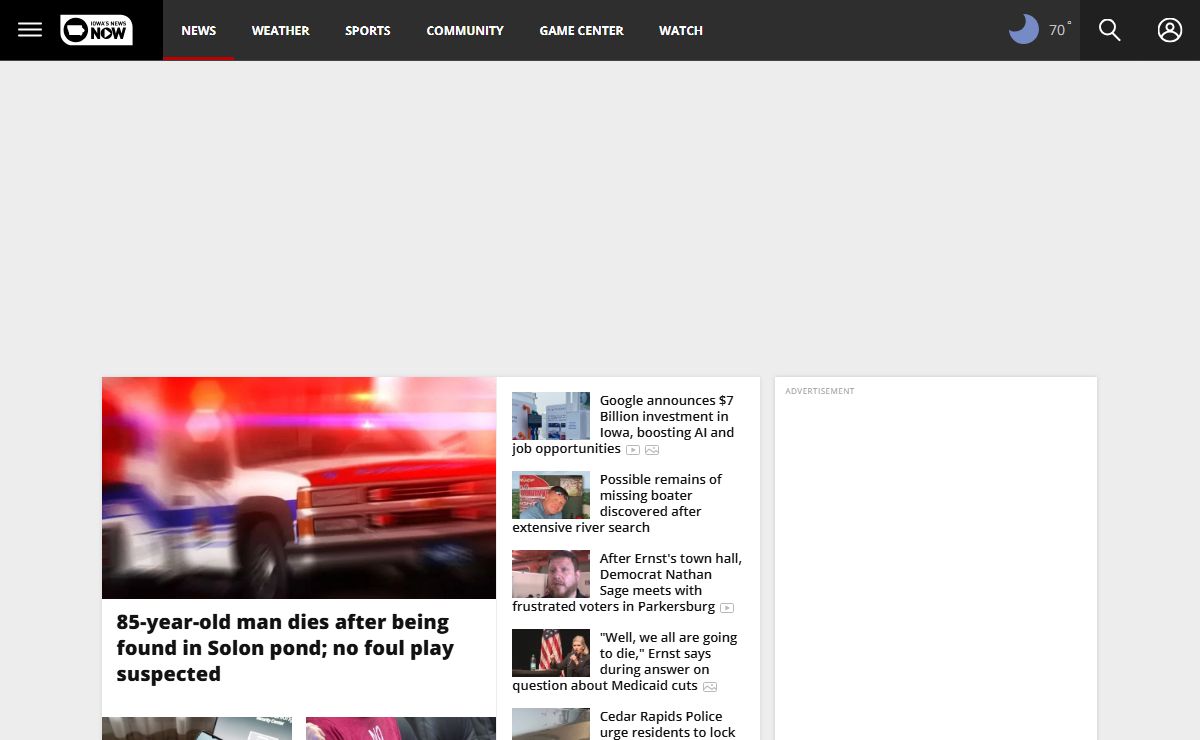 Cedar Rapids News, Weather, Sports, Breaking News