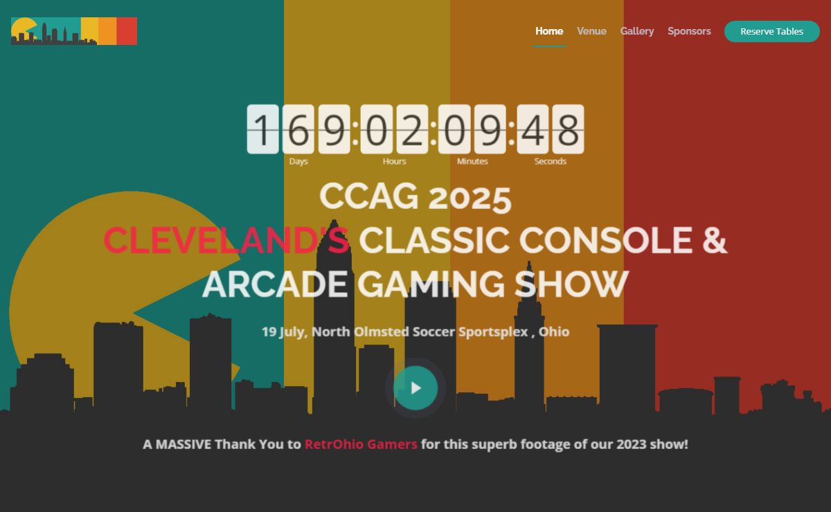 CCAG - Cleveland's Classic Console & Arcade Gaming Show