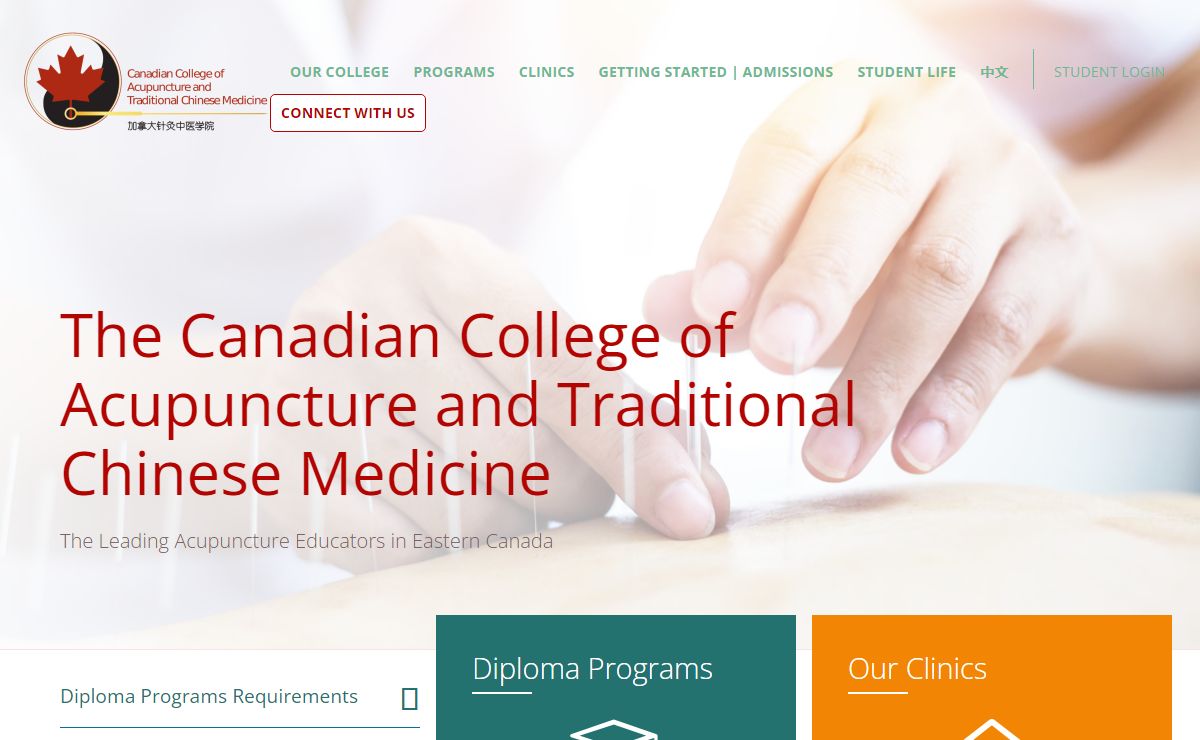 Canadian College Acupuncture & TCM | Home
