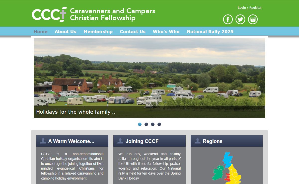 Caravanners and Campers Christian Fellowship | In God's Country
