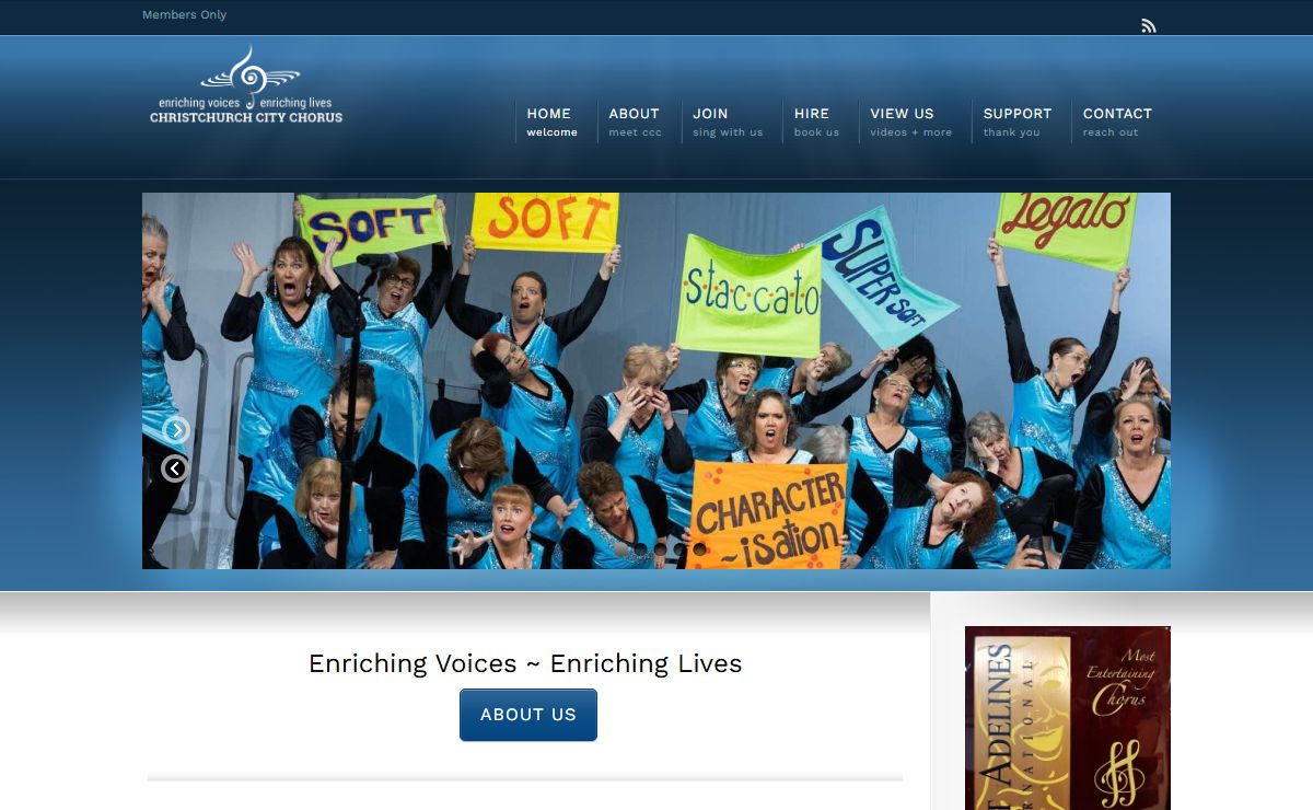Welcome to Christchurch City Chorus | Christchurch City Chorus