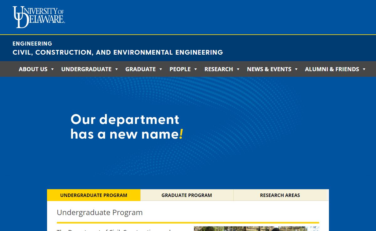 Civil, Construction and Environmental Engineering