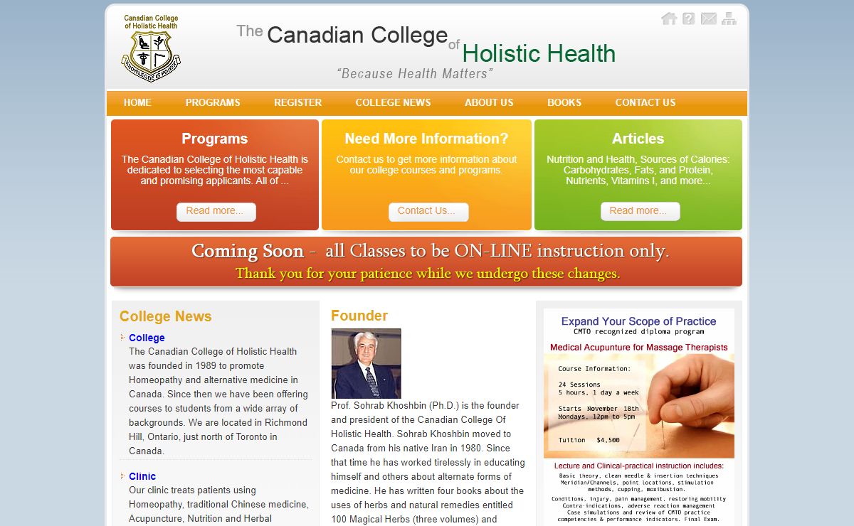 Canadian College of Holistic Health