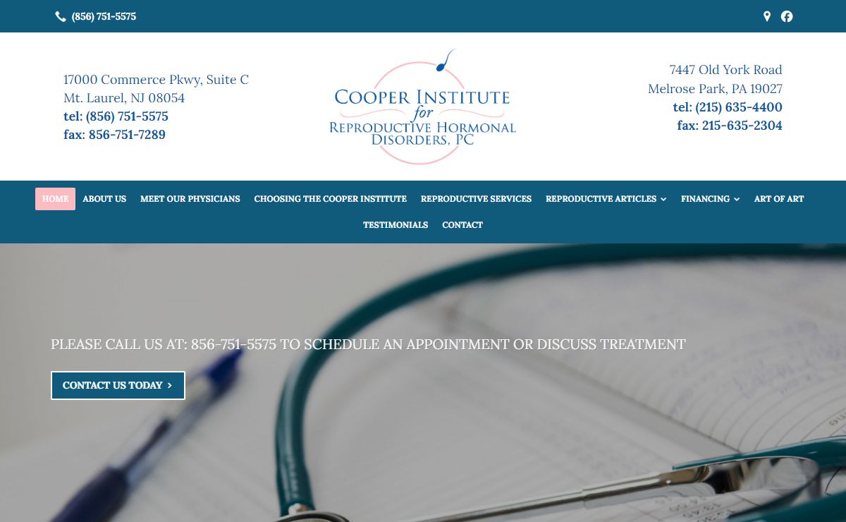 Pregnancy Services, IVF Procedure: Melrose Park, PA, Mt. Laurel, NJ: The Cooper Institute
