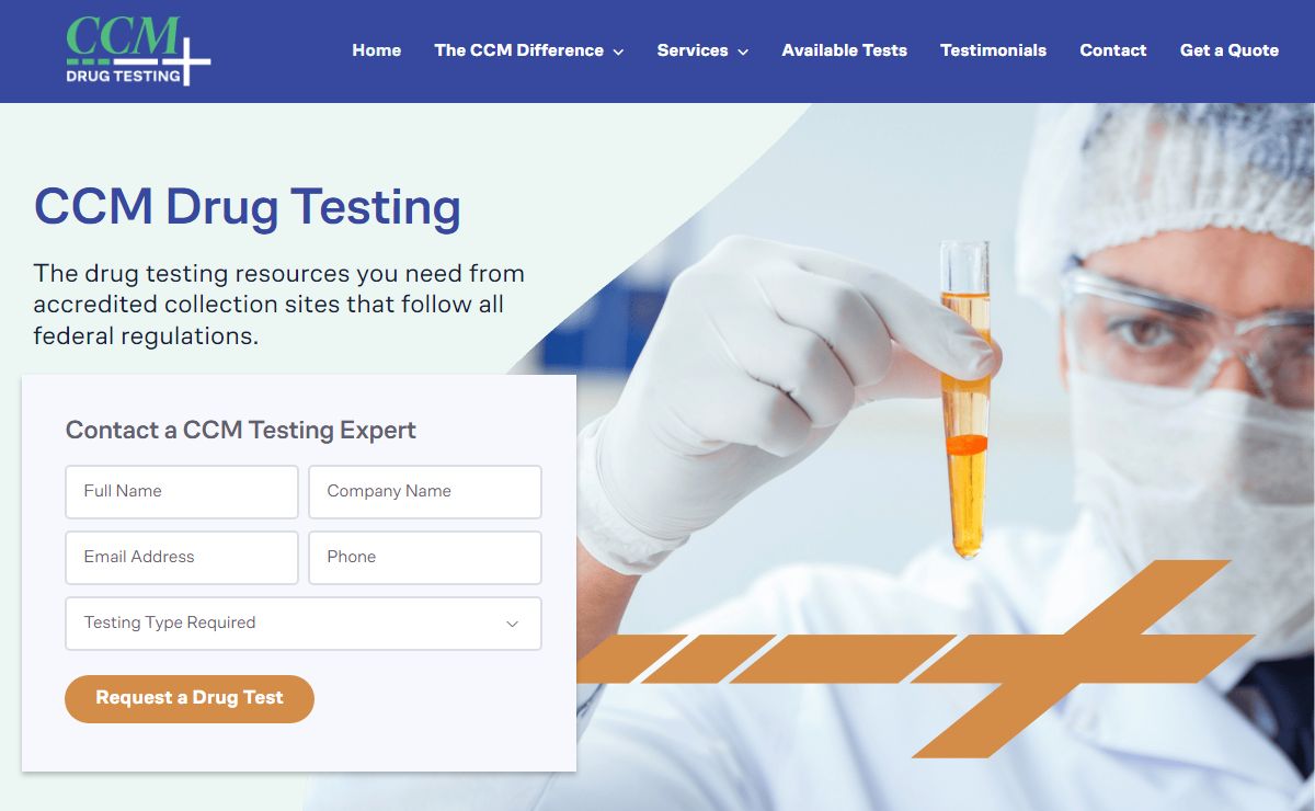 Home - CCM Drug Testing