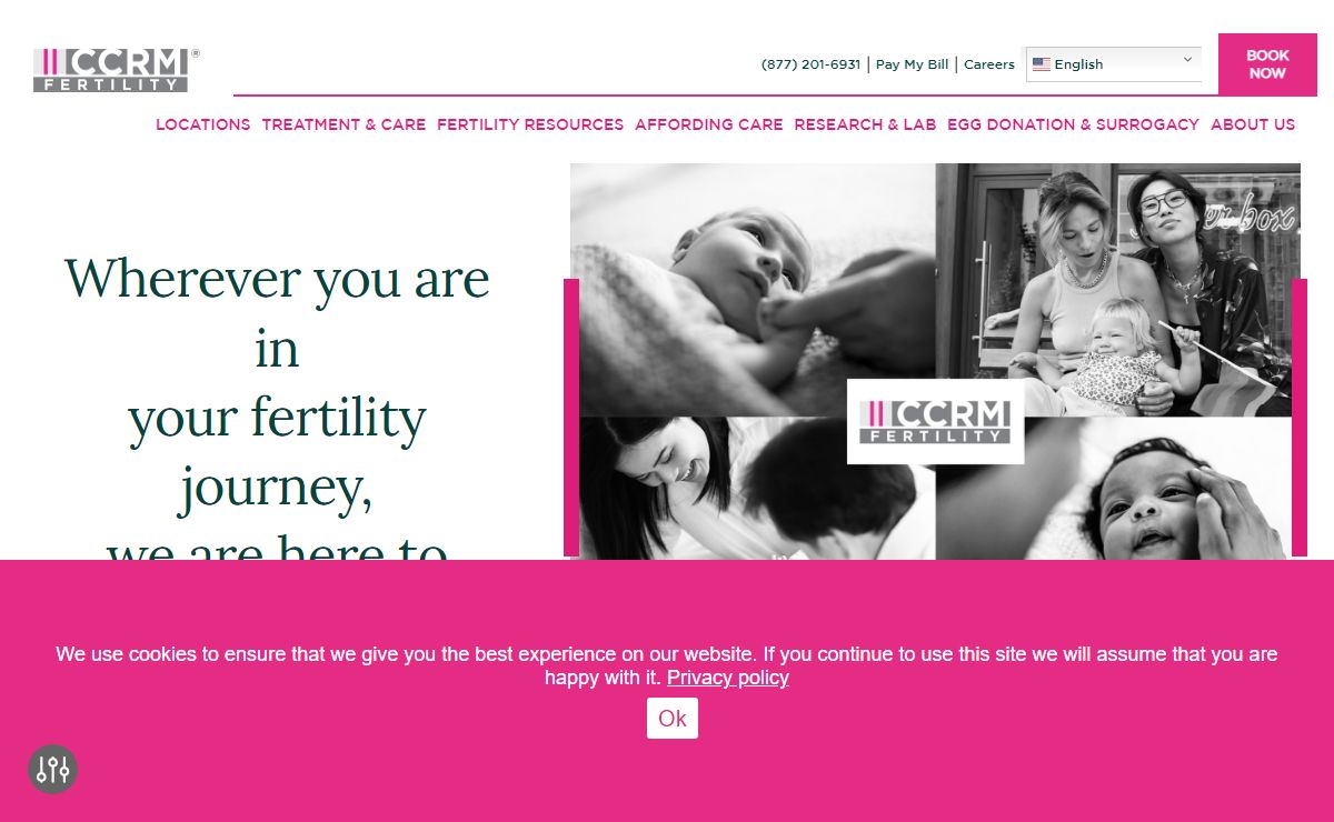 CCRM Fertility Clinic and IVF Clinic | Colorado Center for Reproductive Medicine