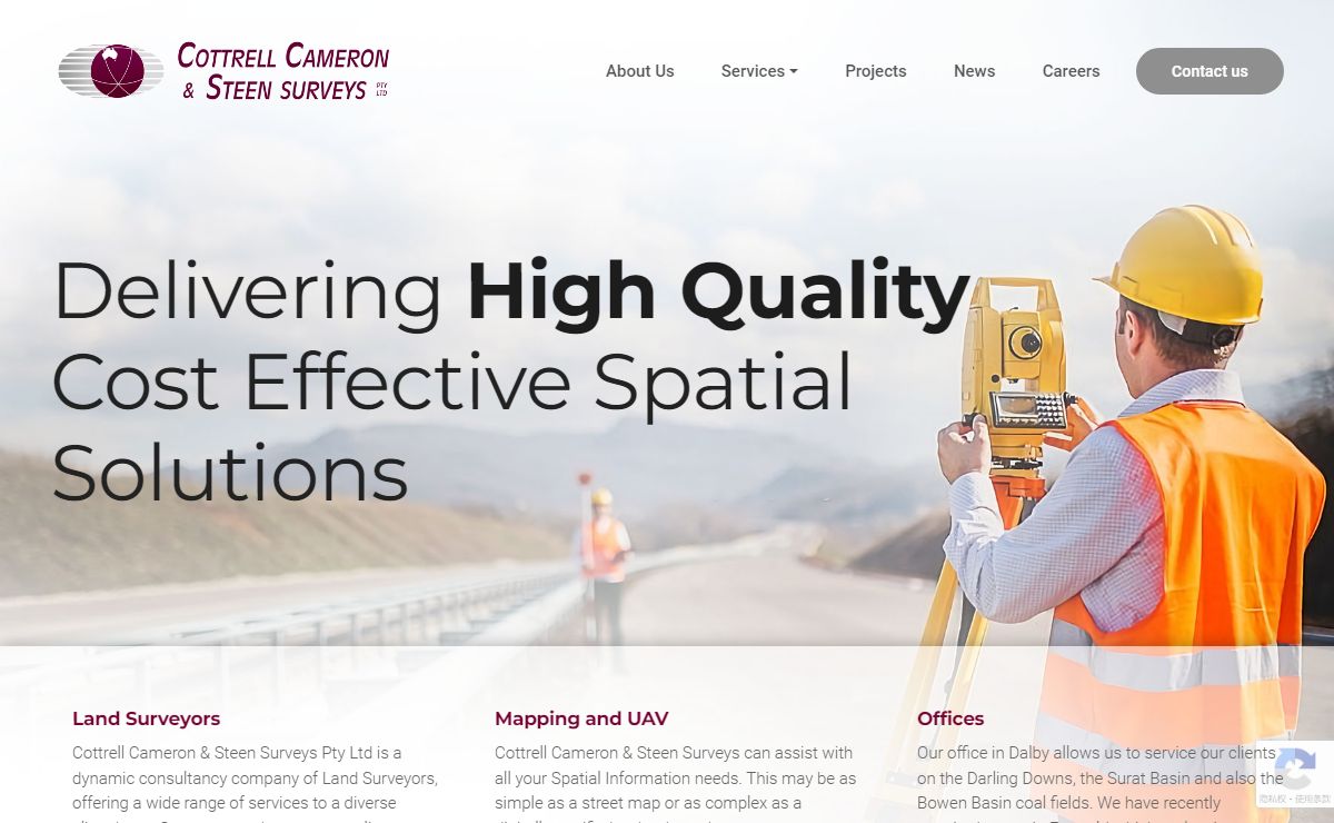 Cottrell Cameron & Steen Surveys – Delivering High Quality Cost Effective Spatial Solutions