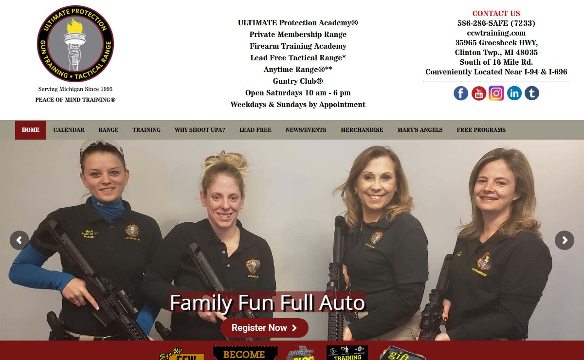 Ultimate Protection Academy – Michigans Premier Gun Training Facility