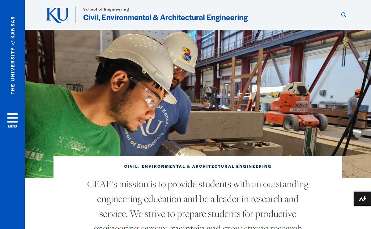 Welcome to the Civil, Environmental and Architectural Engineering Department | Civil, Environmental & Architectural Engineering