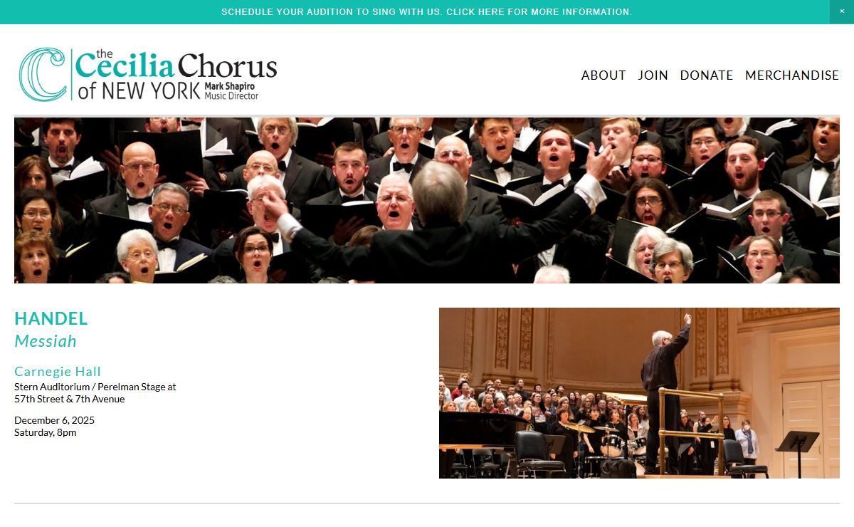 The Cecilia Chorus of New York