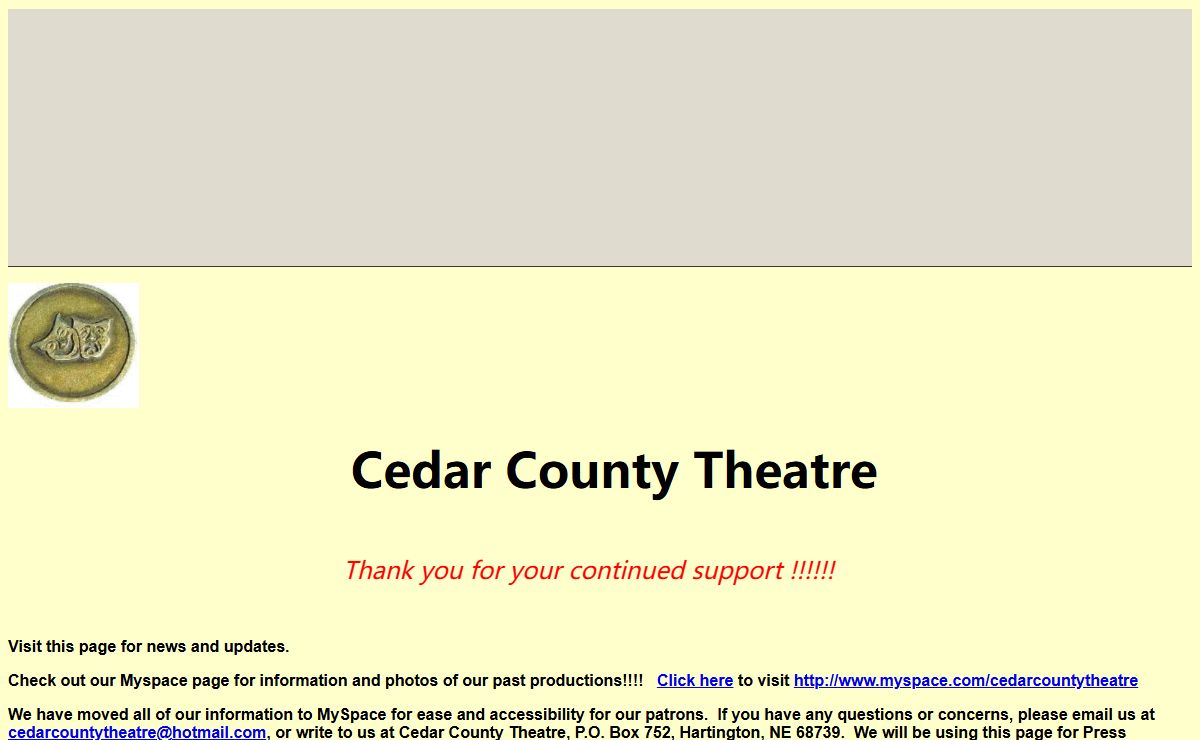 Cedar County Theatre