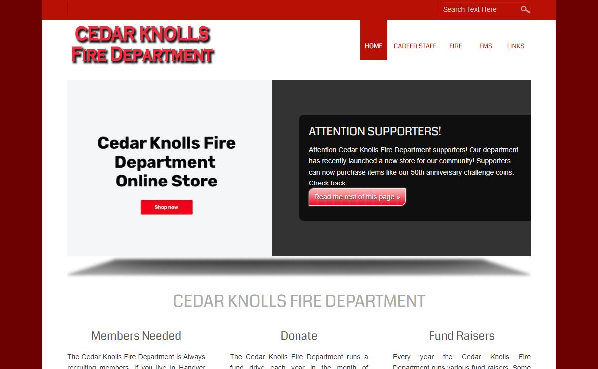Cedar Knolls Fire Department